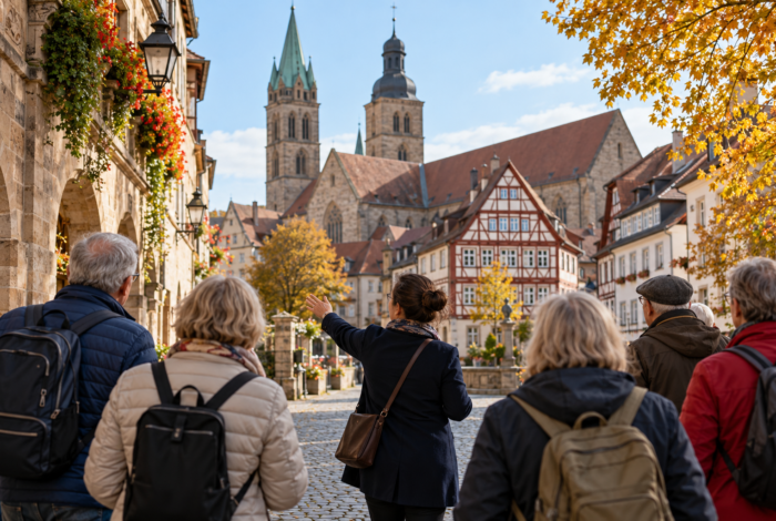 Stadtführung durch eine historische Altstadt