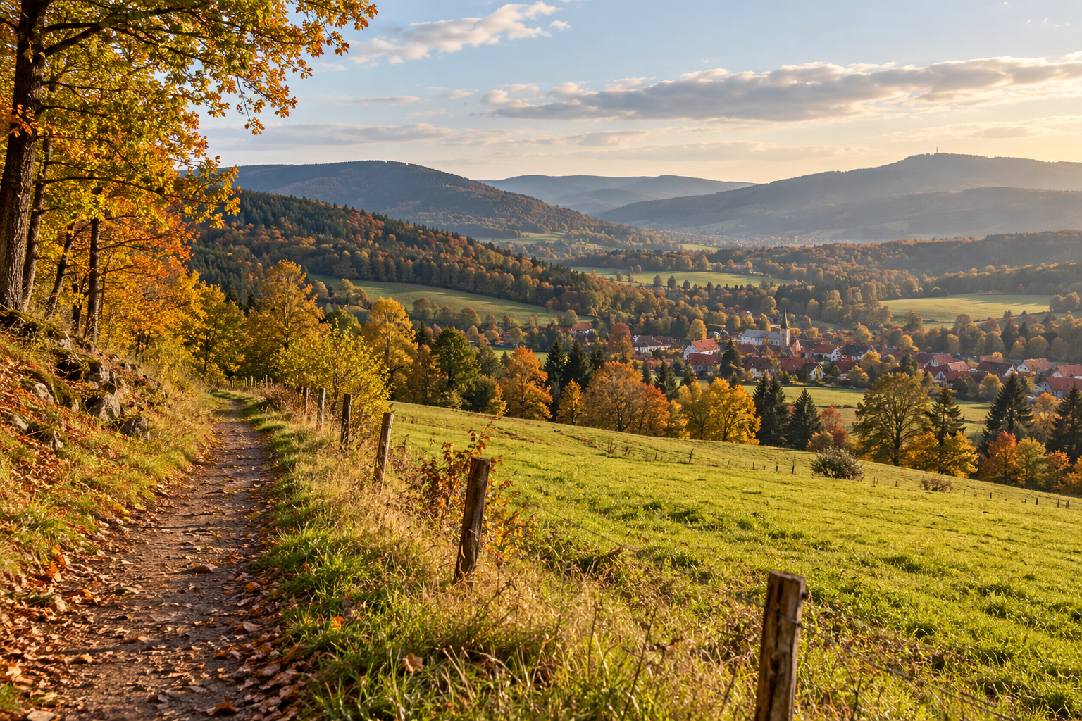 Symbolbild einer Landschaft am Harzrand